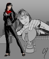 drawing gentle giantess color anime