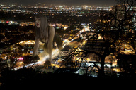 giantess collage city cleavage leather night crouching looking_at_viewer ceara_lynch