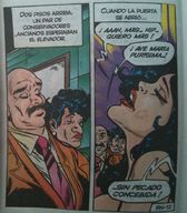 breasts comic color butt shrunken_men western_comic bellas between_breasts