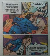 breasts comic color butt shrunken_men western_comic point_of_view foreign bellas between_breasts