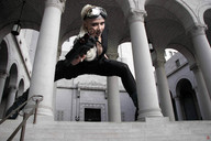 collage city blonde clothed gun mini_giantess boots jr goggles