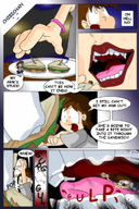 drawing vore color anime unaware sandwich darkainarts panels