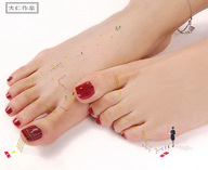 feet shrunken_men shrunken_woman toenails ladders
