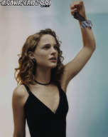 collage brunette scared shrunken_men natalie_portman captured curly_hair business_man asukafan necklace black_top hanging_upside_down