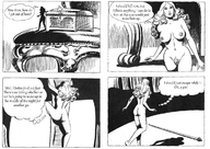 breasts drawing nude blonde comic monochrome anime story shrunken_woman zora
