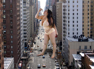 breasts giantess collage vore city butt handheld cars daphne_rosen