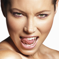 crush collage micro vore tongue teeth blood lips unaware nose eyes jessica_biel