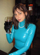 vore brunette shrunken_men drink latex