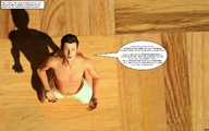 high_angle story shrunken_men shrunken_man jessi_and_vicky tiny_mk digital_render