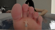 giantess giga_sakura dark_sakuras_cruel_bath tiny_mk