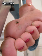 feet soles jeans dirty_soles point_of_view mirja