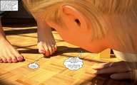 crush feet blood story jessi_and_vicky mc_cuf digital_render