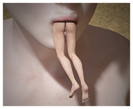 giantess nude vore butt shrunken_woman seth digital_render