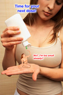 breasts collage nude handheld shrunken story lesbians shrunken_woman shrinking_device