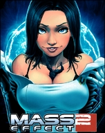 breasts drawing insertion black_hair color anime shrunken_men face video_game shepard miranda mass_effect catherine_parody miranda_lawson between_breasts