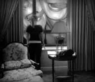 collage monochrome giantesses tongues in_window mouths looking_at_tiny