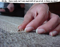 collage story shrunken_men carpet platform_sandals fingernails