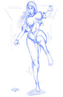 drawing growth giantess monochrome amazon resize3d