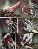 vore dragoness dragonesslife dragon_tongue human_food the_lost_golden_staff_of_the_dragon_queen the_lost_golden_staff