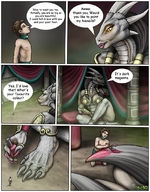 dragoness slave dragonesslife painting_nails the_lost_golden_staff_of_the_dragon_queen the_lost_golden_staff