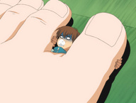 drawing crush feet color anime shrunken_men