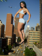 giantess crush collage city barefoot helicopter brunette posing legs streets vehicles beregous jaime_koeppe