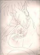 breasts drawing female giantess monochrome anime women
