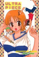 breasts drawing gentle comic color nami one_piece anime climbing red_hair shrunken_men hand shirt