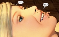 vore blonde story shrunken_men face jessi_and_vicky tiny_mk digital_render