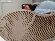 jeans foot_pov shoe_sole point_of_view crush_feet trainer