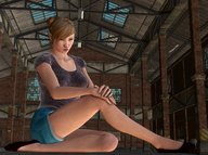 giantess clothed buildings sitting digital_render