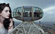 giantess collage city brunette london anne_hathaway observation_tower london_eye looking_at_tiny