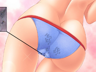 drawing pussy trayx panties color butt cum butt_crush anime shrunken_men shrunken_people back crowds panty_entrapment