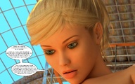 blonde story face looking_down jessi_and_vicky tiny_mk digital_render