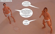 story shrunken_men entrapment captured bowl looking_up jessi_and_vicky tiny_mk digital_render
