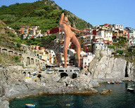 breasts giantess collage nude city blonde ocean people boats coast sky sunny tolik holiday_resort rock_face