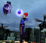 drawing city mega color destruction rampage helicopter red_hair lilith borderlands