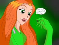 drawing comic color handheld green_eyes story red_hair shrunken_men hand fanart english totally_spies jumpsuit gtslover34 sam