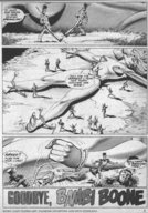 giantess nude mega comic monochrome military bondage shrunken_men english escape soldiers goodbye_bambi_boone