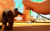 feet scared story shrunken_men shrunken_woman jessi_and_vicky under_foot insect imminent_crush tiny_mk digital_render