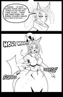 vore comic shrunken_men amazon swallowed cow_girl