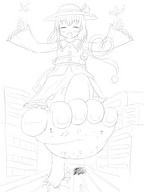 giantess feet rampage soles foot_crush