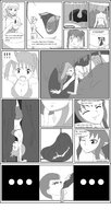 drawing giantess nude vore tongue felarya shrunken_woman vivian_(felarya)