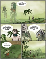drawing giantess dragoness comic color shrunken_men dragonesslife english the_lost_golden_staff_of_the_dragon_queen the_lost_golden_staff
