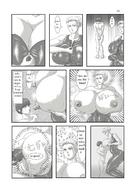 breasts drawing gentle giantess nude manga huge_breasts topless story shrunken_men hand amazon ranmaru english japanese_text breast_smothered
