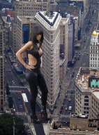 giantess collage city brunette shrunken_people looking_down streets vehicles vogelfd nicole_scherzinger