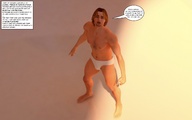 story shrunken_men entrapment captured bowl looking_up jessi_and_vicky tiny_mk digital_render