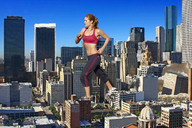 giantess collage city destruction giant wonderslug running skyscrapers athletic fit athletic_giantess doutzen_kroes