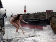 giantess collage nude wet reaching storm jr shrunken_people wading rescue rough_seas cargo_tanker