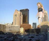 giantess collage city blonde wonderslug sky sunny amber_heard